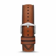Akcesoria do zegarków - Brązowy pasek Fossil 22 mm do zegarek / smartwatch Fossil Minimalist FS5304 ★ % SALE % ★ Kup teraz, zapłać za 30 dni GRATIS WYSYŁKA ZWROT DO 365 DNI - miniaturka - grafika 1