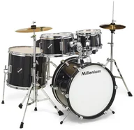 Perkusje - Perkusja Dla Dzieci Focus Junior Drum Set Czarny - miniaturka - grafika 1