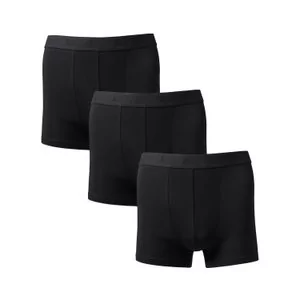 Charles Tyrwhitt Stretch Jersey Trunks (3-pack) — Black - Skarpetki męskie - miniaturka - grafika 1