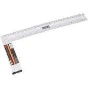 Poziomice, łaty, miary - FASTER TOOLS Kątownik aluminiowy 350 mm - miniaturka - grafika 1