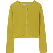 Dresy i komplety dla dziewczynek - Mayoral - Cardigan 081 Pistacchio Tricot 6338 - miniaturka - grafika 1