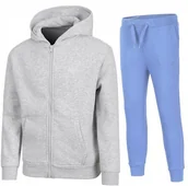 Dresy męskie - 4F OCIEPLANY DZIEWCZÄCY DRES KOMPLET BLUZA SPODNIE / rozm 164 - miniaturka - grafika 1