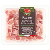 Kiełbasa i wędliny - Gigi Boczek wędzony płatki carbonara 100 g - miniaturka - grafika 1