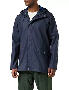 Helly Hansen Helly-Hansen Męska kurtka przeciwdeszczowa Moss Shell niebieski grantowy M 53265 - Kurtki męskie - miniaturka - grafika 1