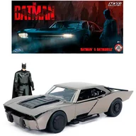 Figurki dla dzieci - VEHICULO BATMOBILE + FIGURA BATMAN METAL BATMAN DC COMICS 1:24 - miniaturka - grafika 1