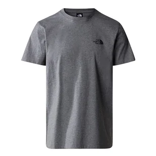 Koszulka The North Face Simple Dome 0A87NGDYY1 - szara - Koszulki męskie - miniaturka - grafika 1