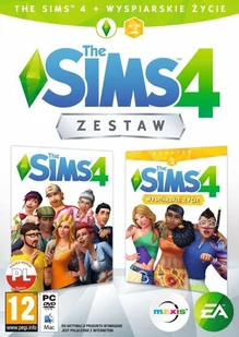 Electronic Arts The Sims 4 + Sims 4 Wyspiarskie Życie GRA PC - Gry PC - miniaturka - grafika 1