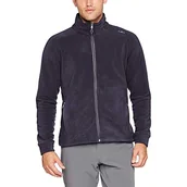 Kurtki męskie - CMP męska kurtka polarowa, Black Blue, 48 - miniaturka - grafika 1