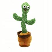 Maskotki i pluszaki - Śpiewający, tańczący, powtarzający kaktus - miniaturka - grafika 1