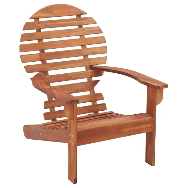 Krzesło ogrodowe Adirondack z litego drewna akacjowego, 69 x 96 x 89 cm