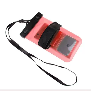 Wodoodporny pokrowiec opaska armband 6'' różowy - Etui i futerały do telefonów - miniaturka - grafika 3
