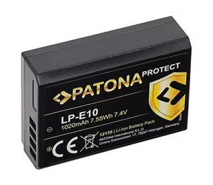 PATONA - Bateria Canon LP-E10 1020mAh Li-Ion Protect - Baterie i akcesoria - miniaturka - grafika 1