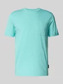 Koszulki męskie - T-shirt o kroju regular fit z czystej bawełny - miniaturka - grafika 1