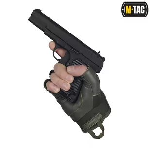 M-Tac - Rękawice taktyczne bez palców Assault Tactical Mk.4 - Oliwkowe - 90214001 - Odzież taktyczna i umundurowanie - miniaturka - grafika 3