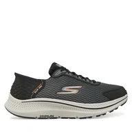 Buty sportowe męskie - Buty na siłownię Skechers GO RUN Consistent 220863/BKCC Szary - miniaturka - grafika 1