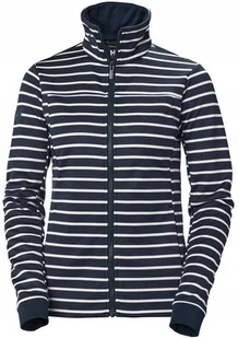 Bluza damska Helly Hansen Crew Fleece Jacket navy stripe - M - Bluzy damskie Bluza damska Helly Hansen Crew Fleece Jacket navy stripe - M - Bluzy damskie - miniaturka - grafika 1