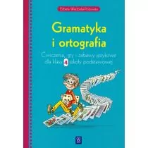 Gramatyka i ortografia. Ćwiczenia, gry i zabawy językowe dla klasy 4 szkoły podstawowej - Pomoce naukowe - miniaturka - grafika 1