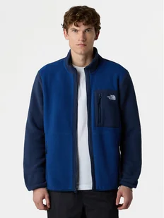 The North Face Polar Yumiori NF0A883R Niebieski Regular Fit - Bluzy męskie - miniaturka - grafika 1