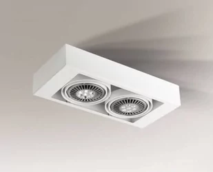 Shilo Oprawa natynkowa KOGA 7121 biały - Lampy sufitowe - miniaturka - grafika 1