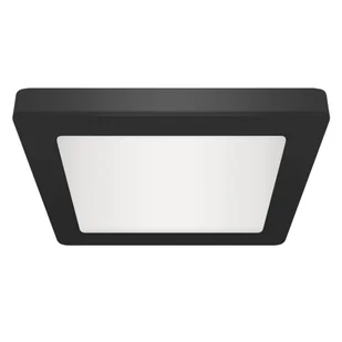 Sufitowa lampa kwadratowa Olga 04410 Ideus LED 18W 4500K czarna - Lampy sufitowe - miniaturka - grafika 1