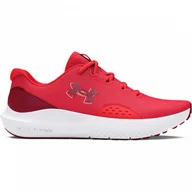 Buty sportowe męskie - Męskie buty do biegania Under Armour UA Charged Surge 4 - czerwone - miniaturka - grafika 1