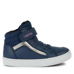 Sneakersy Geox B Gisli Girl B361MF 05410 C4002 M Granatowy - Buty dla dziewczynek - miniaturka - grafika 1