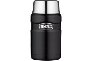 Thermos ze stali nierdzewnej Król pożywienia Flask  Matt Black (710 ML) 101540 - Termosy - miniaturka - grafika 1
