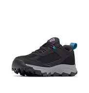 Buty trekkingowe damskie - Columbia HATANA MAX Outdry wodoodporne damskie buty trekkingowe i turystyczne, z niskim stanem, czarne x ciemnolawendowe, 39, Czarny X Ciemna Lawenda, 39.5 EU - miniaturka - grafika 1