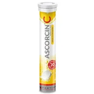 Witaminy i minerały - Ascorcin C 100mg, 20 tabl. musujących - miniaturka - grafika 1