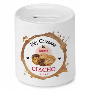 Dla Kucharza Skarbonka na Urodziny na Prezent z Nadrukiem ze Zdjęciem + Opakowanie na prezent (wzór 02) - Skarbonki - miniaturka - grafika 1