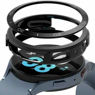 Akcesoria do smartwatchy - Ringke Air Sports+Bezel 2w1 etui ze stalową ramką do Samsung Galaxy Watch 5 44mm pokrowiec na kopertę czarny (GW4-44-11_AS02) - miniaturka - grafika 1
