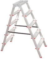 Drabiny - HAILO 2-SIDED ALUMINIUM FOLDING STAIRS 7-STEP - miniaturka - grafika 1