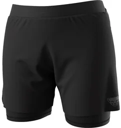 DYNAFIT Spodenki Alpine Pro 2in1 Shorts W Black Out - Spodnie sportowe damskie - miniaturka - grafika 1