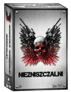 Niezniszczalni 1-3 Pakiet DVD - Filmy akcji DVD - miniaturka - grafika 1