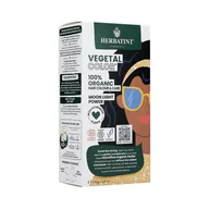 Farby do włosów i szampony koloryzujące - Herbatint Farba do włosów VEGETAL COLOR Intensywny Czarny 100 g - miniaturka - grafika 1