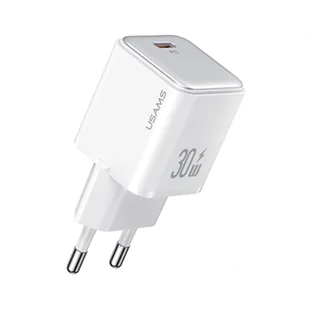 USAMS Ład. siec. 1xUSB-C PD30W 3A (only head) PD3.0 Fast Charging biały/white X-ron Series CC186TC02 (US-CC186) - Ładowarki do telefonów - miniaturka - grafika 7