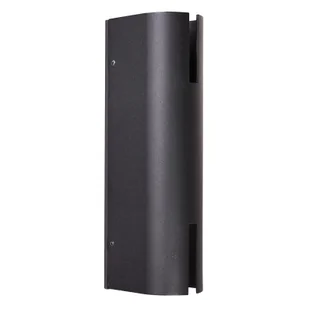 Candellux ROVIGO kinkiet elewacyjny góra/dół z wycięciem czarny LED 16W - Lampy ogrodowe - miniaturka - grafika 1