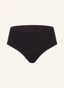 Stroje kąpielowe - Seafolly Dół Od Bikini Z Wysokim Stanem Seafolly Collective schwarz - miniaturka - grafika 1