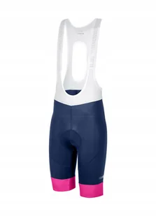 Spodenki rowerowe zeroRH+ Logo Dark Blue/fucsia XL - Spodenki rowerowe - miniaturka - grafika 1
