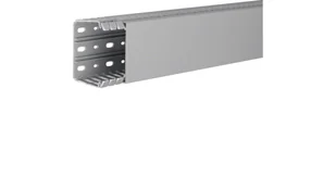 Hager polo Korytko grzebieniowe BA7A 60x80 Szary kamień BA7A60080 /2m/ BA7A60080 - Kanały kablowe - miniaturka - grafika 1