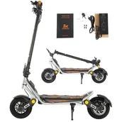 Hulajnogi elektryczne - Trottinette elektryczna Kukirin A1 składana - Silnik 800W - Bateria 48V 13Ah - Opona bezdętkowa 10" - Zasięg 45km - miniaturka - grafika 1