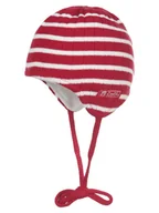 Czapki damskie - Dziecięca czapka wiązana jesienno zimowa czerwona Döll r.37 - miniaturka - grafika 1