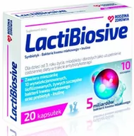 Układ pokarmowy - SILESIAN PHARMA SP. Z O.O. Rodzina Zdrowia LactiBiosive 20 kapsułek Wysyłka kurierem tylko 10,99 zł - miniaturka - grafika 1