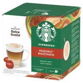 Kawa w kapsułkach i saszetkach - ZESTAW Kapsułki Nescafé Dolce Gusto STARBUCKS® Hazelnut Macchiato 3x12 sztuk - miniaturka - grafika 1