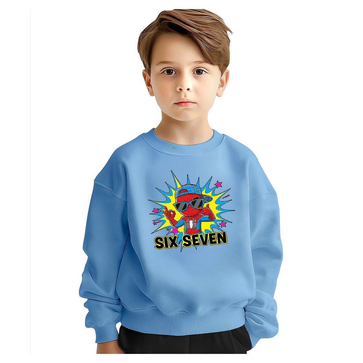 BLUZA DZIECIĘCA 67 SIX SEVEN VIRAL 110-116 DLA CHŁOPCA DZIEWCZYNKI