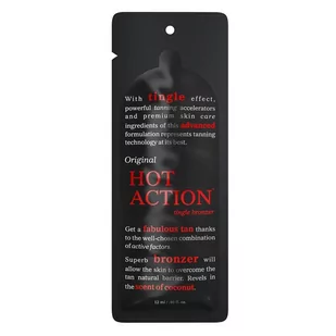 Onyx, Hot Action, balsam brązujący, 12 ml - Balsamy i kremy do opalania - miniaturka - grafika 1