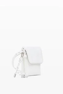 Desigual MONE_Half Phone Ecru, Bi-Fold Wallet Women's, 12, Kolor biały, 12 - Portfele - miniaturka - grafika 1