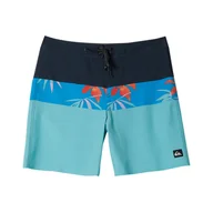 Spodenki męskie - Męskie Szorty QUIKSILVER SURFSILK PANEL 18 AQYBS03656-BYC6 – Niebieski - miniaturka - grafika 1