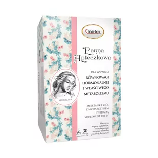 MIR LEK Mirlek Panna Apteczkowa równowaga hormonalna 30 - Yerba Mate - miniaturka - grafika 1