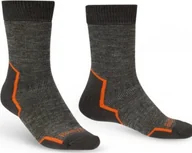 Skarpety termoaktywne - Bridgedale Skarpety trekkingowe Explorer Heavyweight Merino Comfort antracyt 40-43 - miniaturka - grafika 1